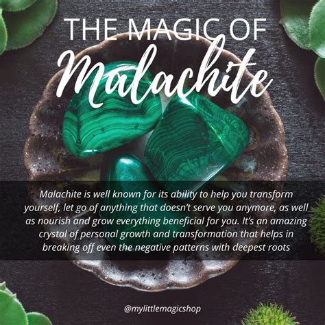 Magic malachite black widow